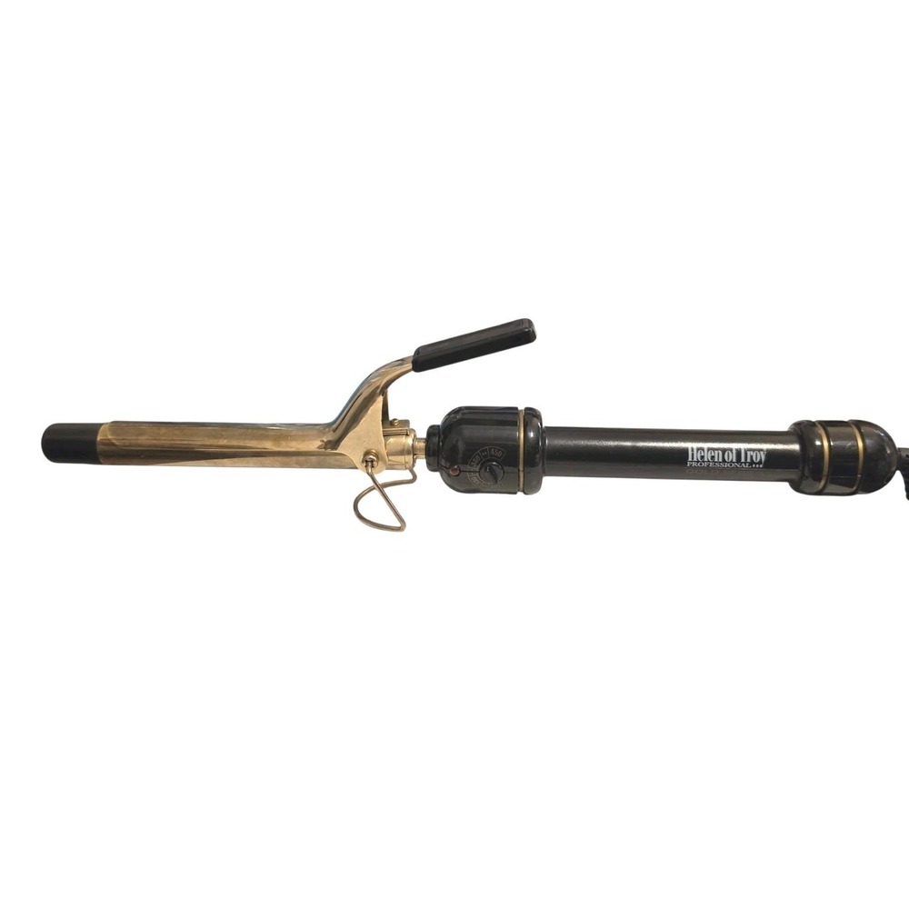Helen of Troy Professional Gold Series Curling Iron Works Great